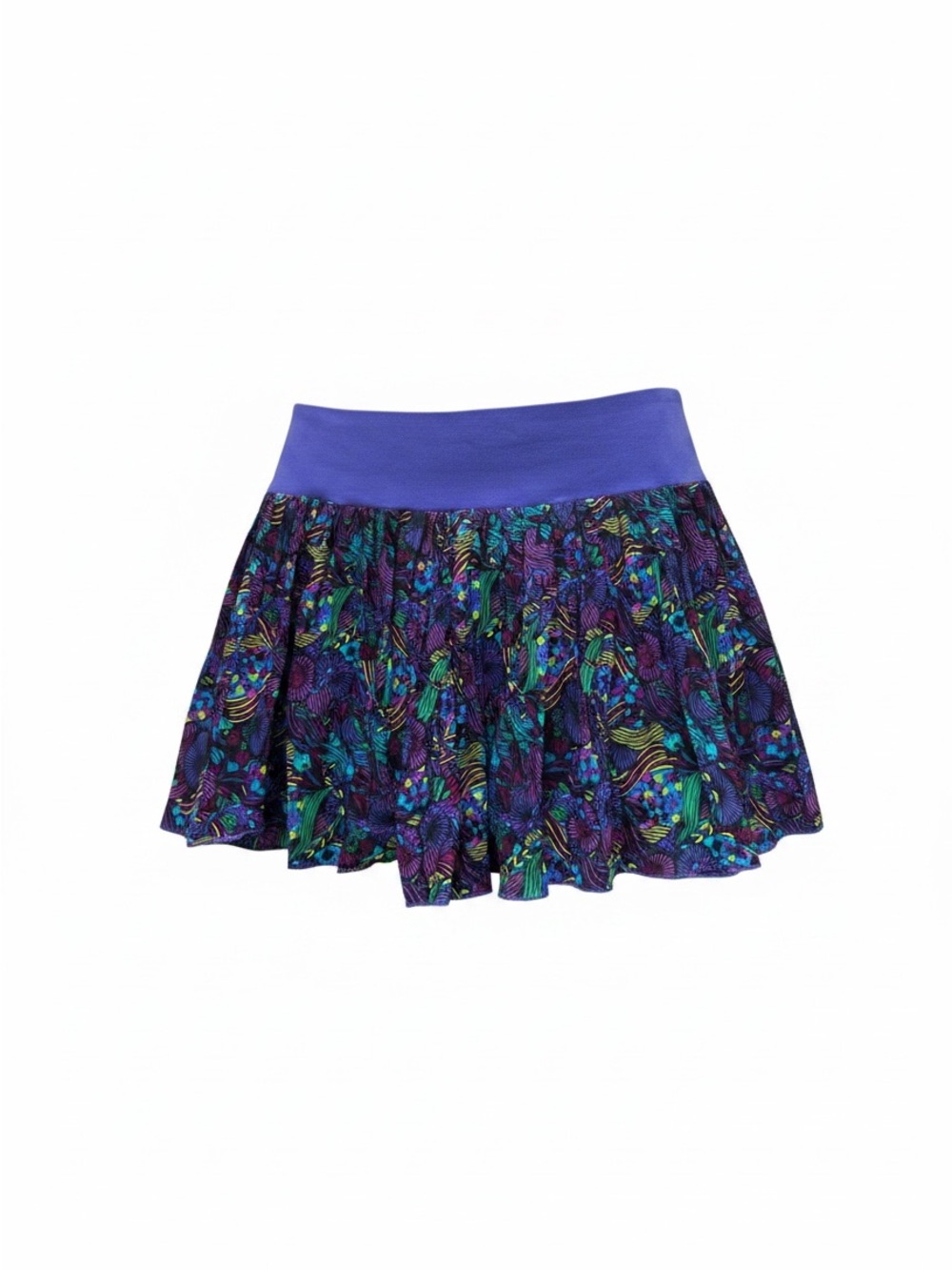 Vintage Y2K H&M Divided Purple Psychedelic Bubble Skirt
